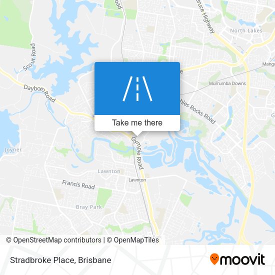 Stradbroke Place map