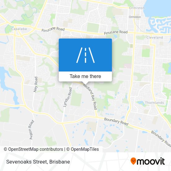 Sevenoaks Street map