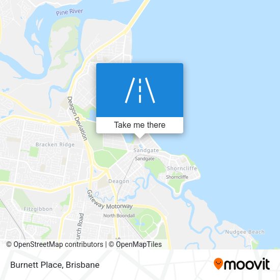Burnett Place map