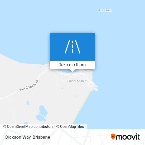 Dickson Way map