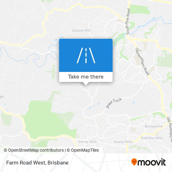 Farm Road West map
