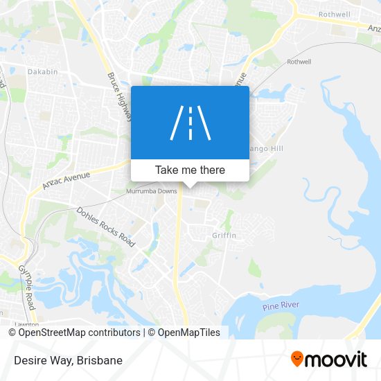 Desire Way map