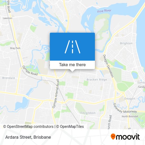 Ardara Street map