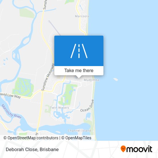 Deborah Close map