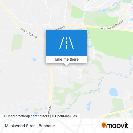 Muskwood Street map