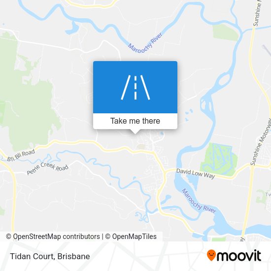 Tidan Court map