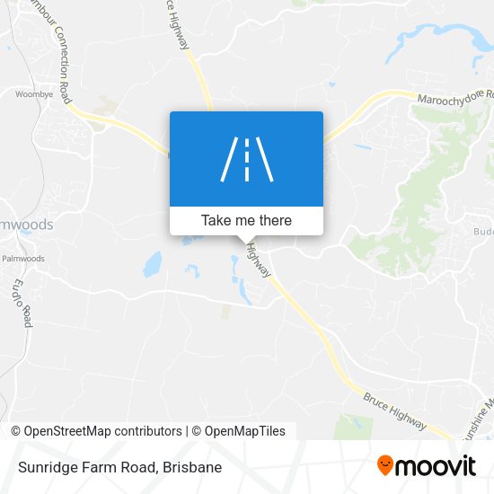 Sunridge Farm Road map