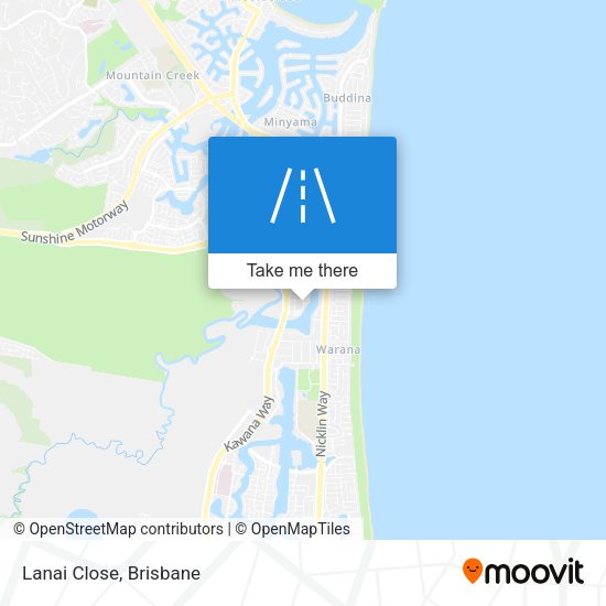 Lanai Close map