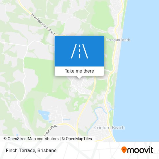 Finch Terrace map
