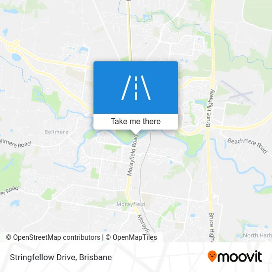 Mapa Stringfellow Drive