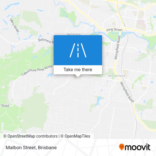 Malbon Street map