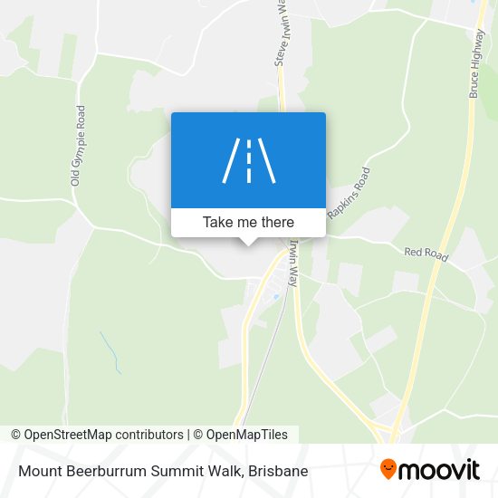 Mount Beerburrum Summit Walk map