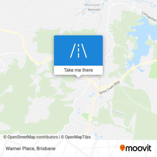Warner Place map