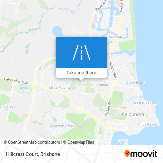 Hillcrest Court map