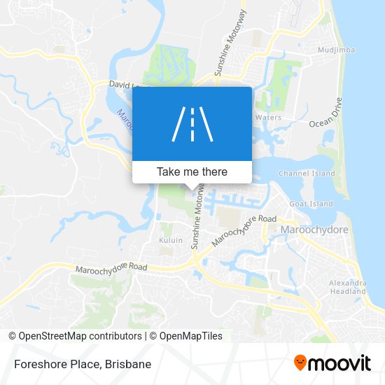 Foreshore Place map