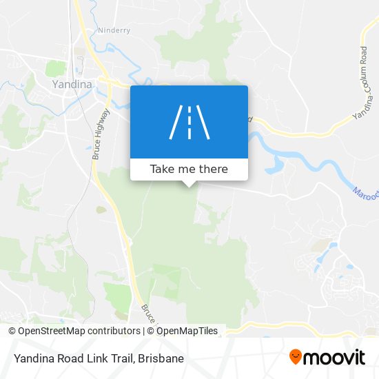 Yandina Road Link Trail map