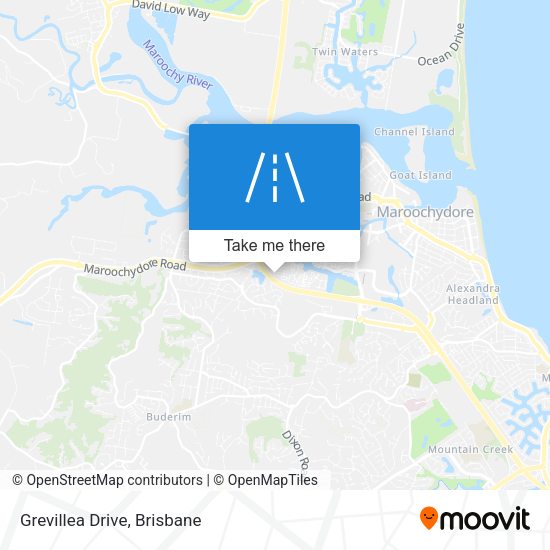 Grevillea Drive map