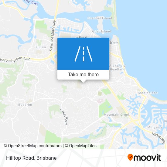 Hilltop Road map