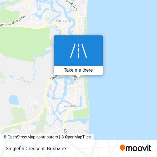 Singlefin Crescent map