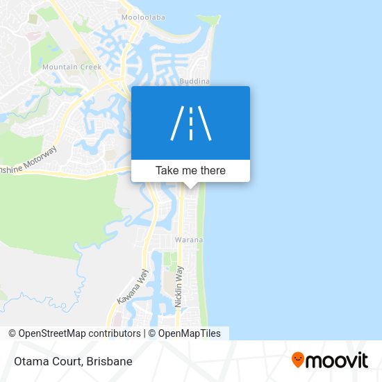 Otama Court map