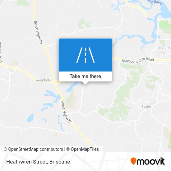Heathwren Street map