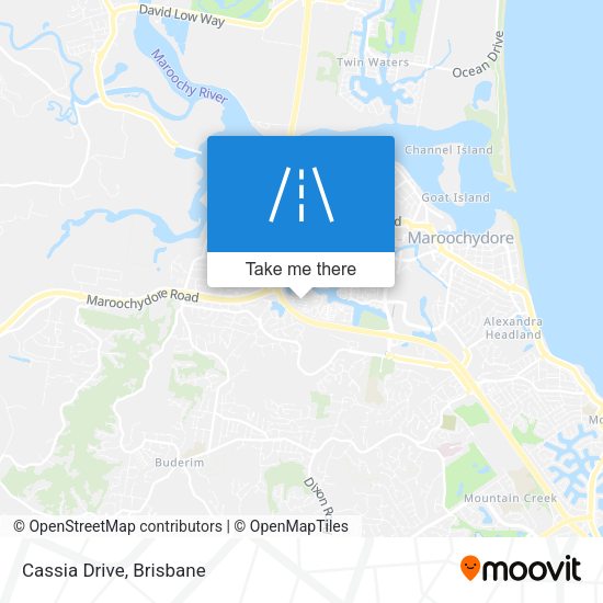 Cassia Drive map