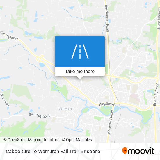 Caboolture To Wamuran Rail Trail map