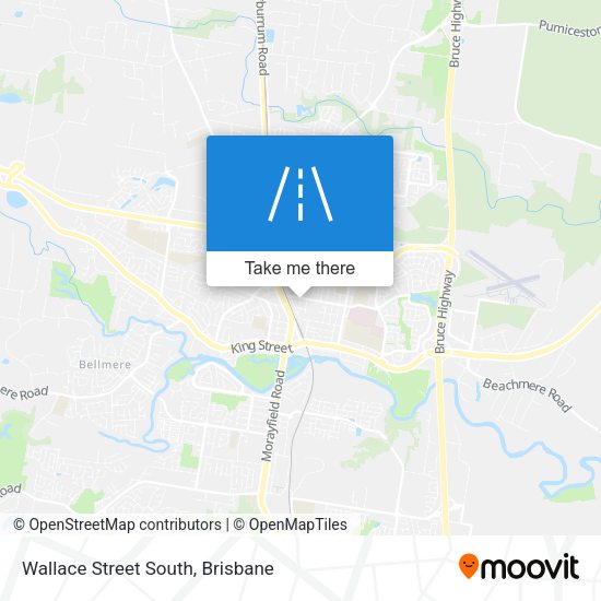 Wallace Street South map