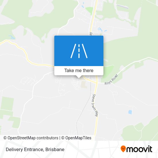 Delivery Entrance map