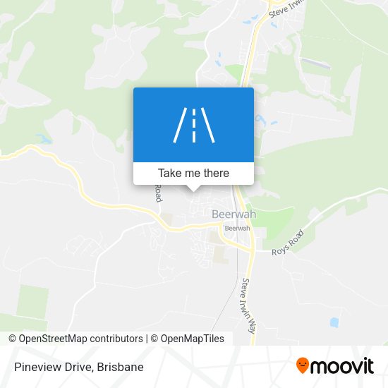 Pineview Drive map
