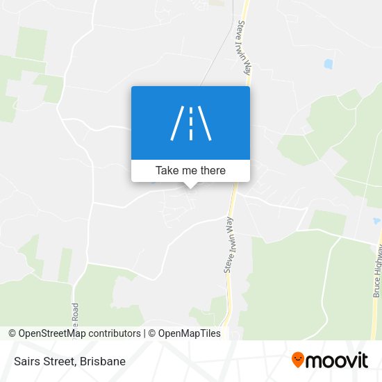 Sairs Street map