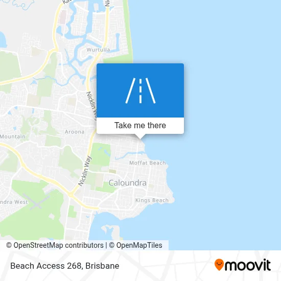 Mapa Beach Access 268