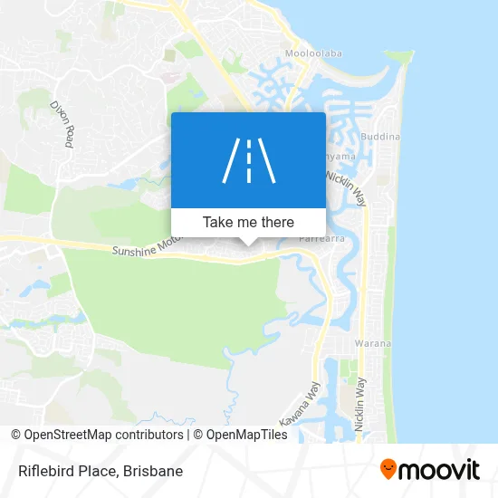 Mapa Riflebird Place