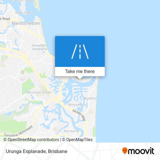 Urunga Esplanade map