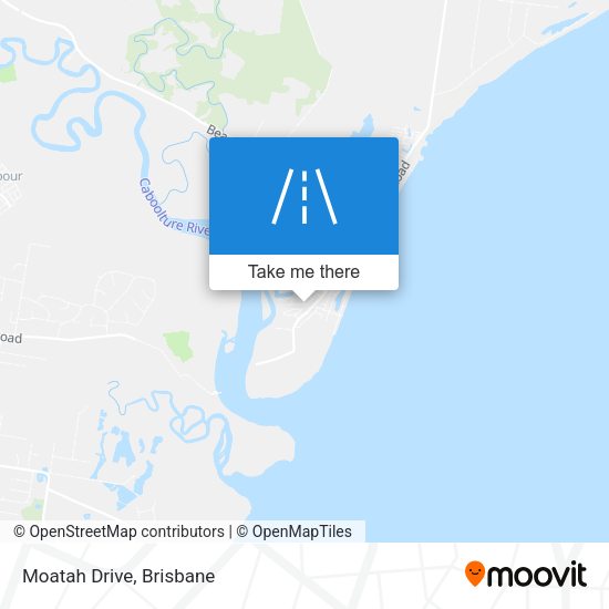 Moatah Drive map