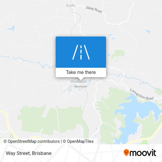 Way Street map