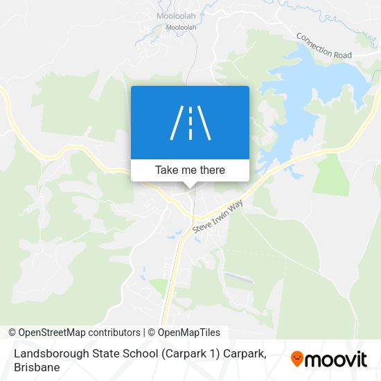 Landsborough State School (Carpark 1) Carpark map