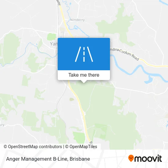 Anger Management B-Line map