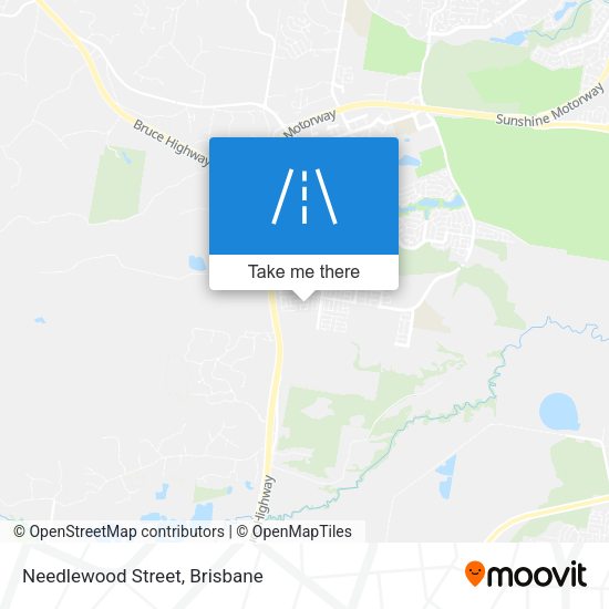 Needlewood Street map