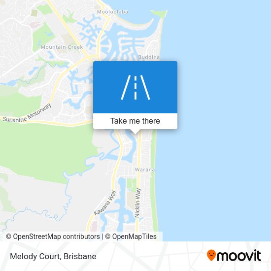 Melody Court map