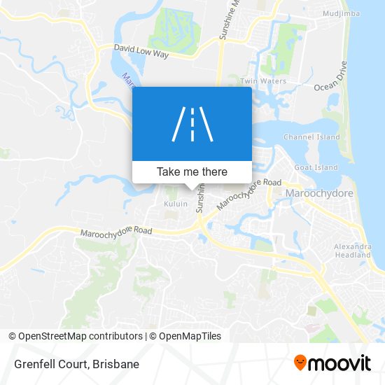 Grenfell Court map