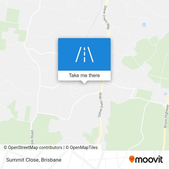 Summit Close map