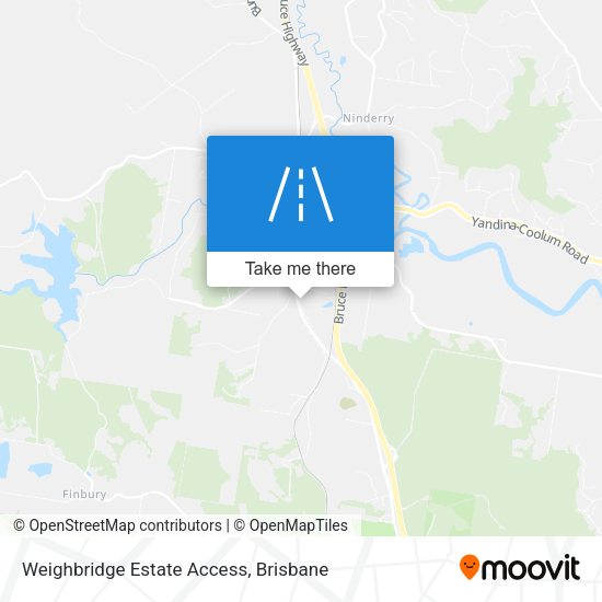 Weighbridge Estate Access map