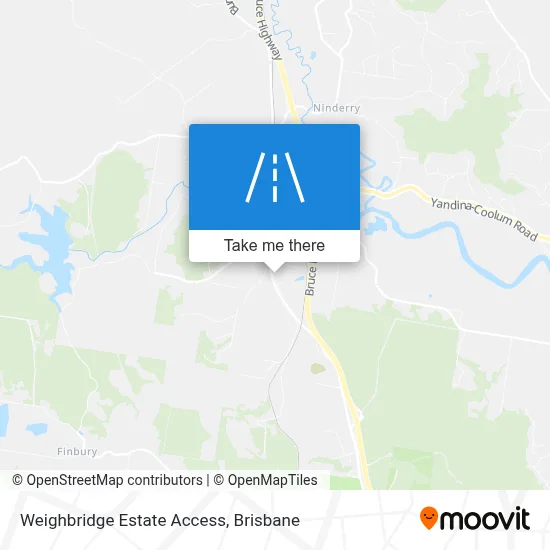 Mapa Weighbridge Estate Access