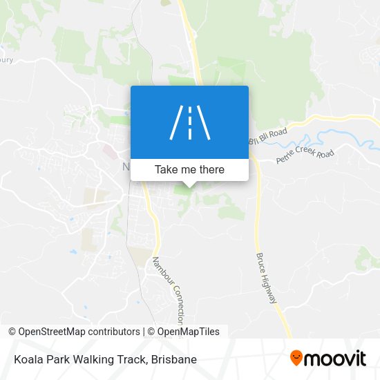 Koala Park Walking Track map