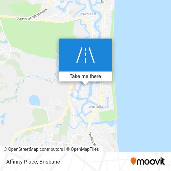 Affinity Place map