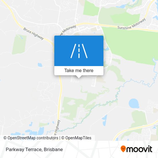 Parkway Terrace map