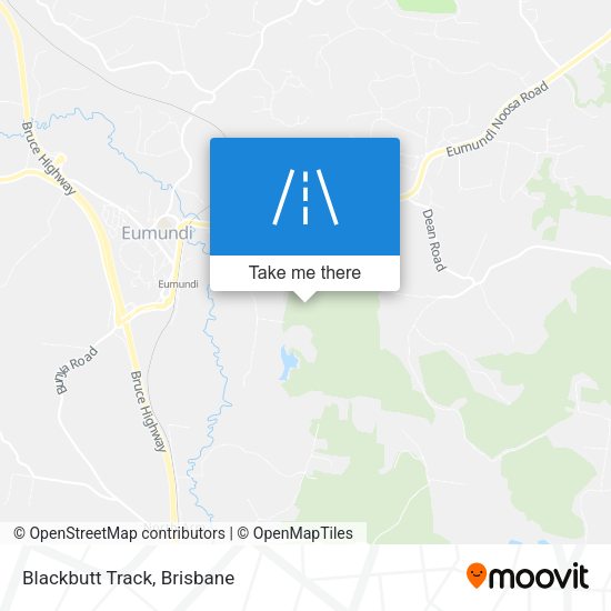 Blackbutt Track map