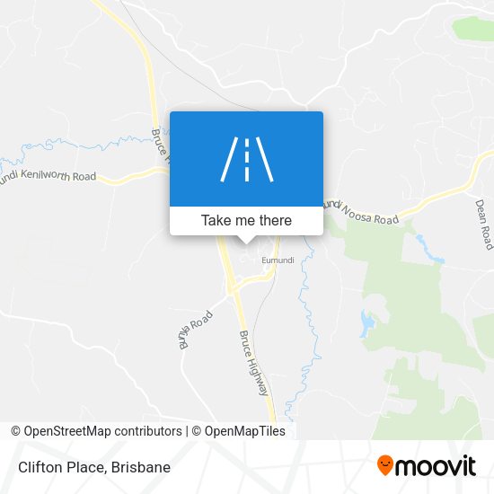 Clifton Place map