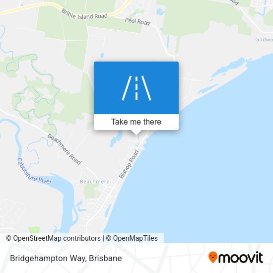 Bridgehampton Way map